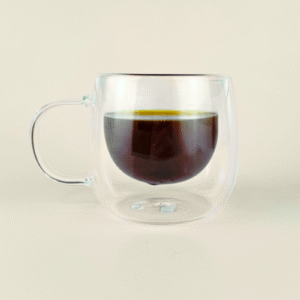 Taza Doble Fondo Transparente